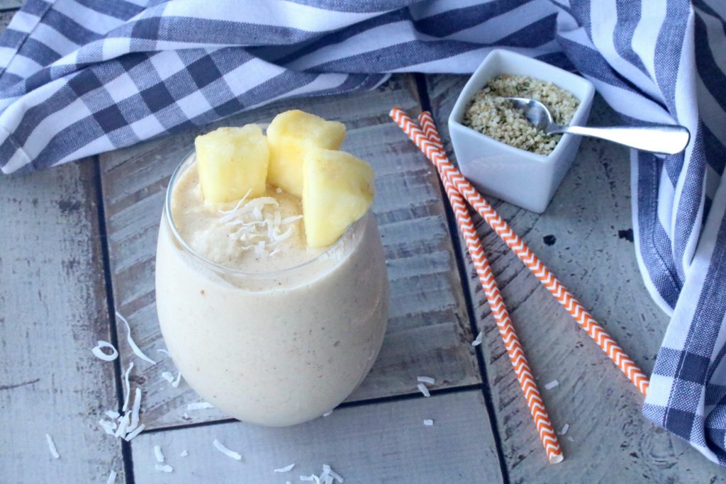 Vegan Pineapple Smoothie