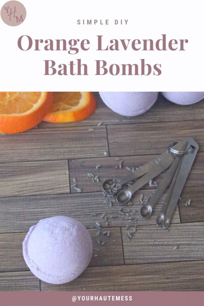 Orange Lavender Bath Bombs Orange Lavender Bath Bombs