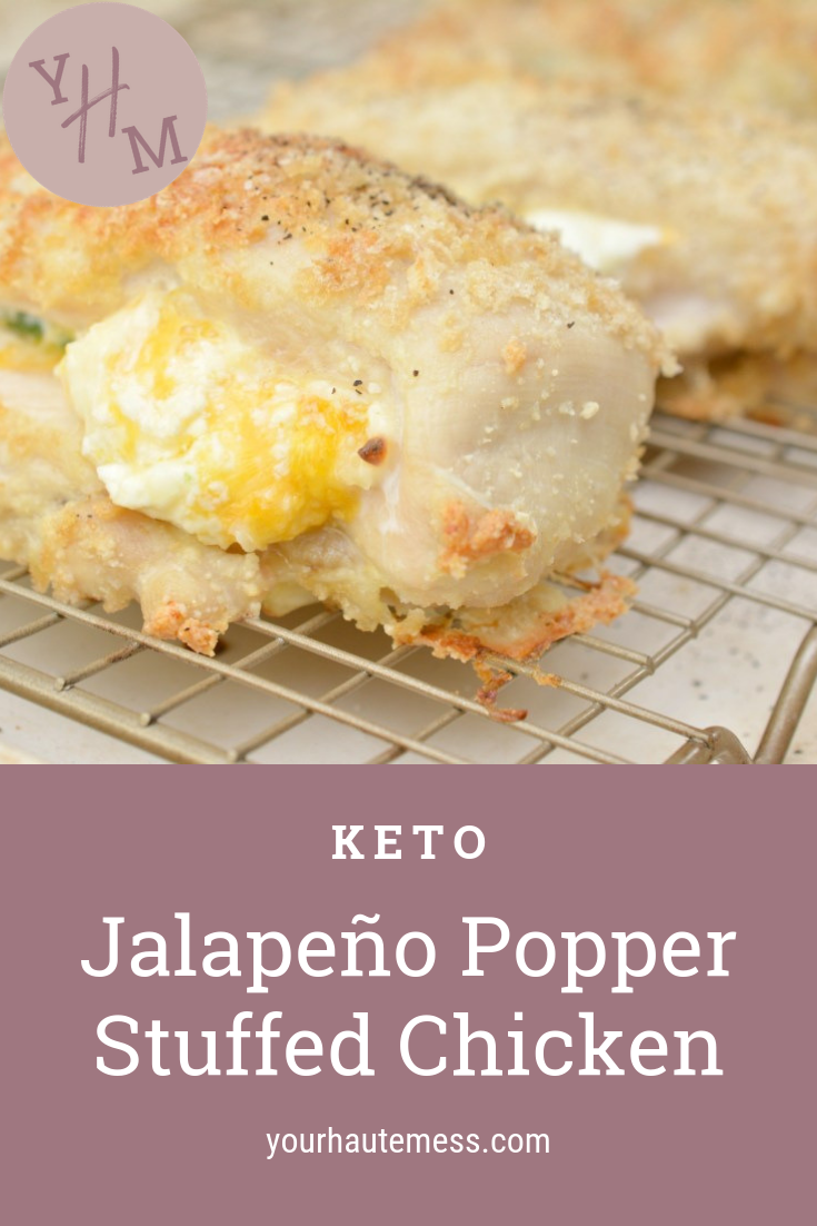 Keto Jalapeño Popper Stuffed Chicken Recipe 