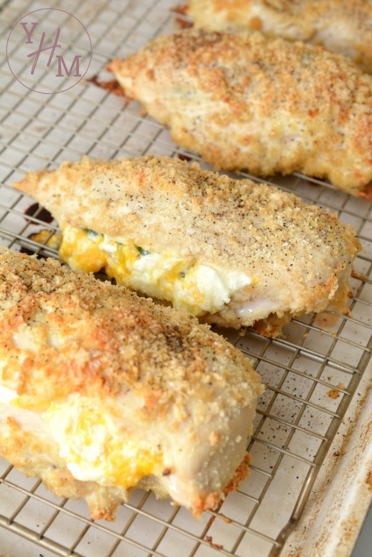 Keto Stuffed Jalapeño Popper Chicken