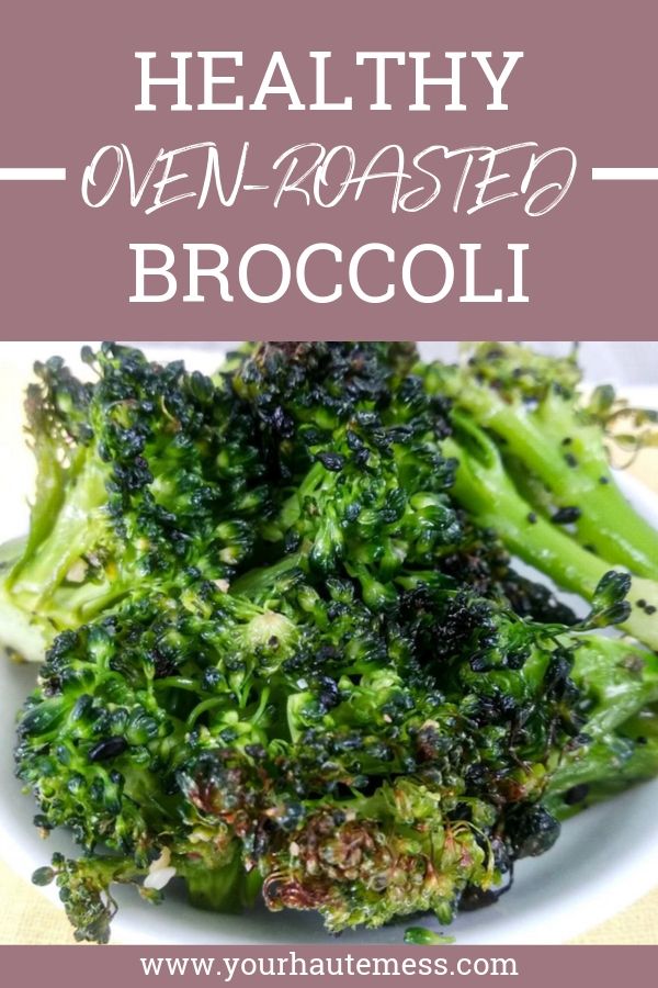 oven-roasted broccoli