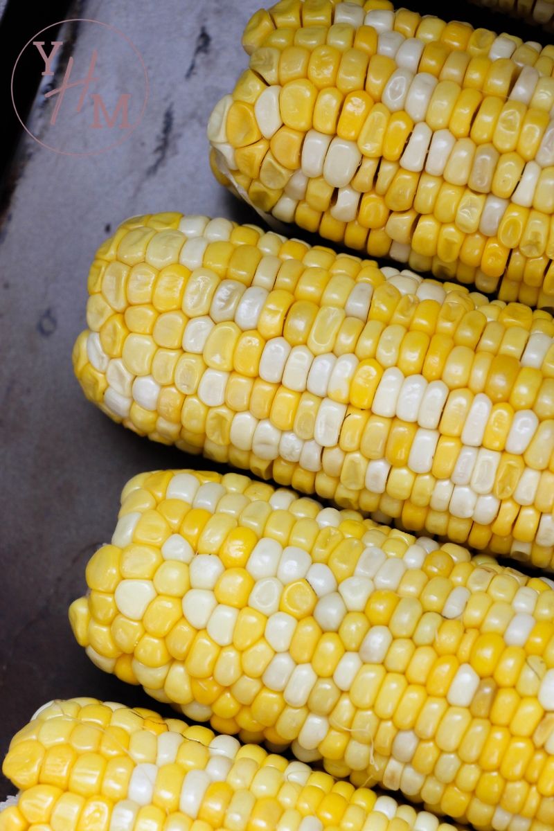 cooked corn in the Instant Pot
