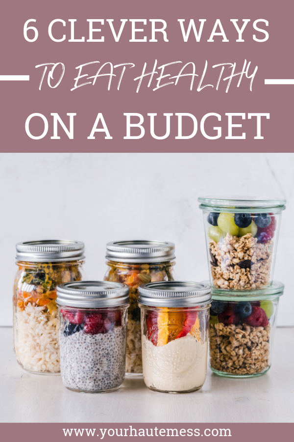 It doesn't have to be hard to eat healthy on a budget. These simple tips can make it way more easy than you ever thought possible! #eathealthy #budgetfriendly #mealprep It doesn't have to be hard to eat healthy on a budget. These simple tips can make it way more easy than you ever thought possible! #eathealthy #budgetfriendly #mealprep