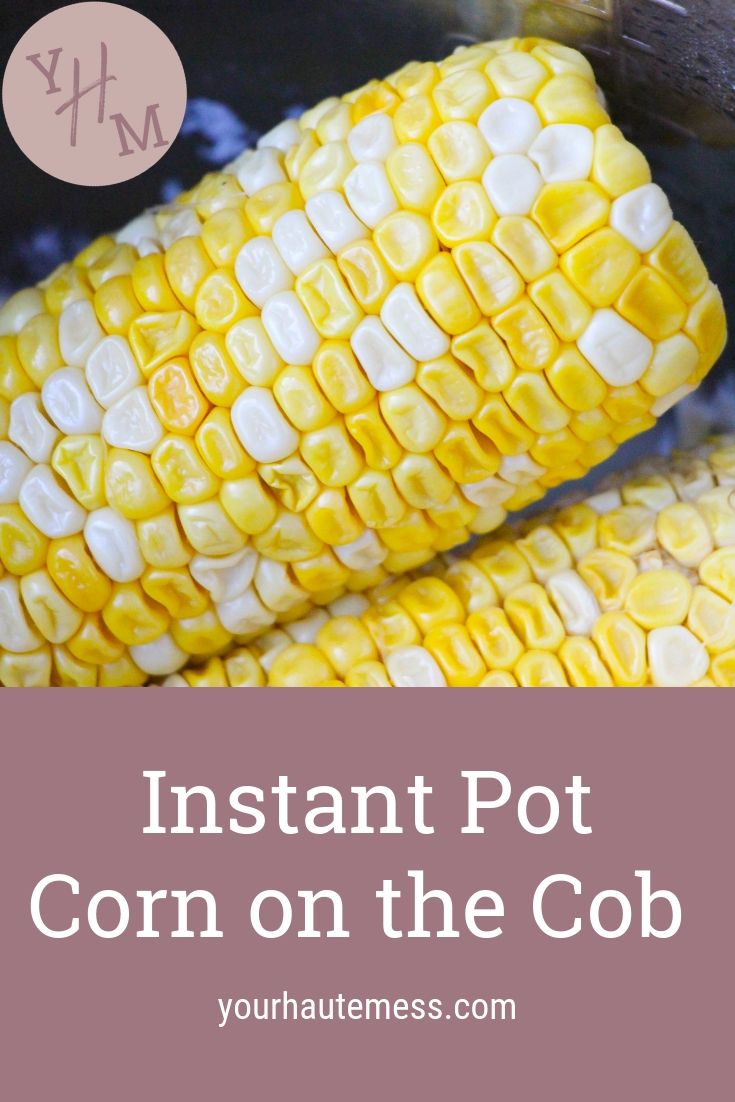 If you're looking for a super simple side dish, this Instant Pot Corn on the Cob is what you've been waiting for! It doesn't get any easier than this! Instant Pot Corn on the Cob