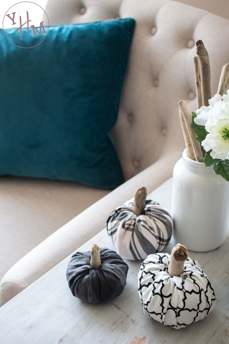 DIY Fabric Pumpkins DIY Fabric Pumpkins