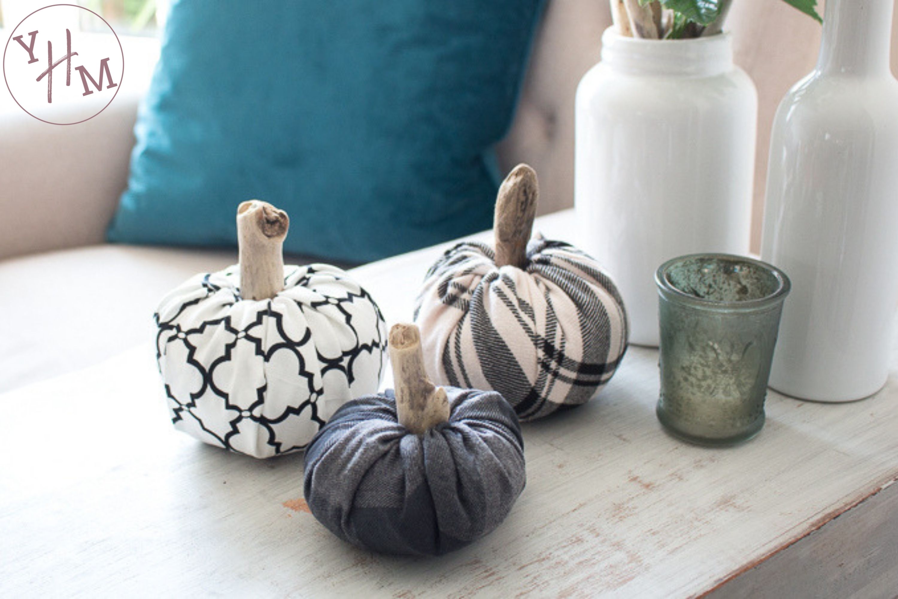 DIY Fabric Pumpkins