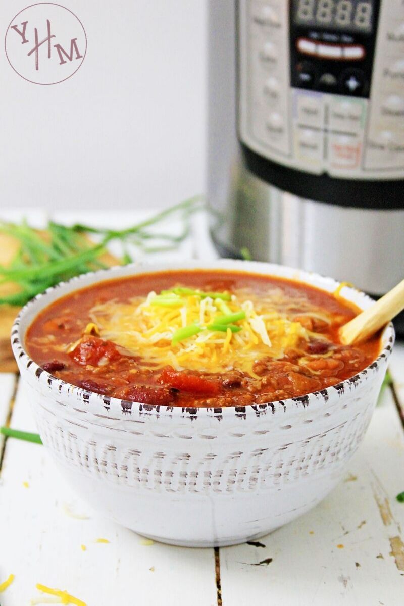 instant pot turkey chili
