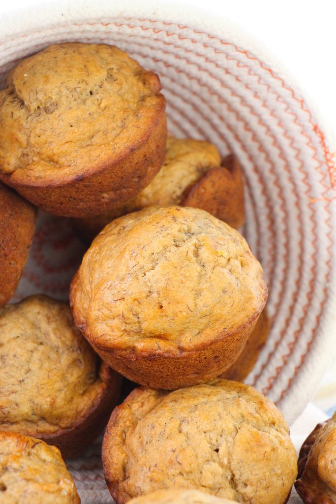 sugar-free banana muffins